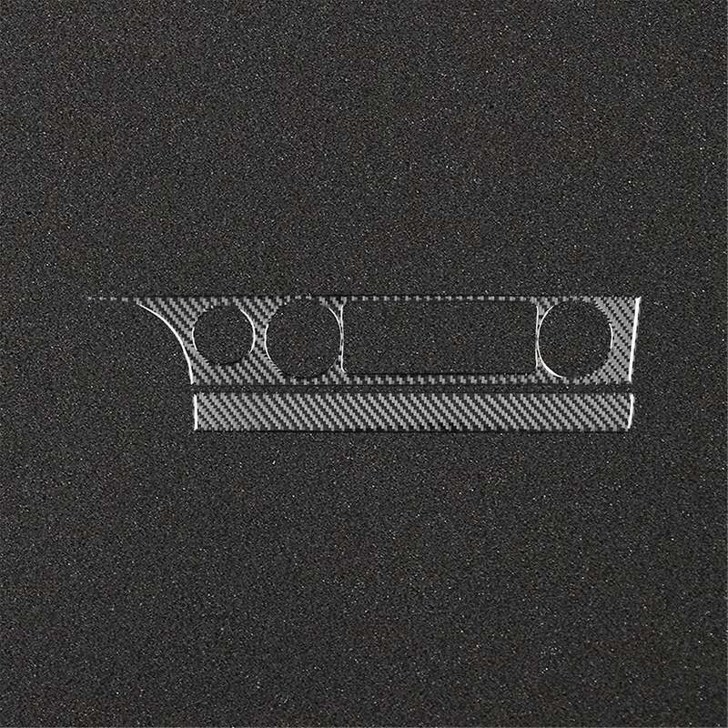 Carbon Fiber for 8th 2006-2011 AC Air Conditioning Switch Panel Cover Trim Accessories