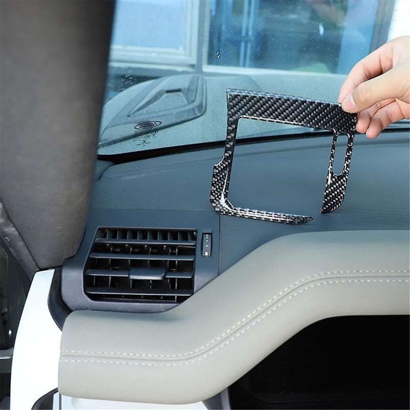 Carbon Fiber for 90 110 130 2020-2024 Dashboard Side Air Vent Cover Trim Interior Accessories