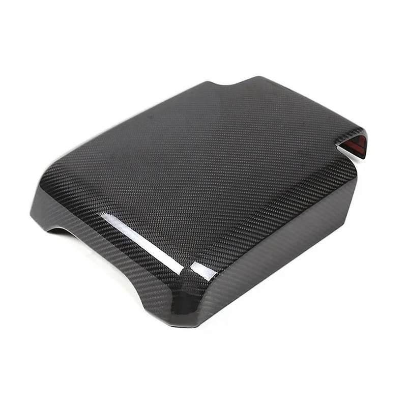 Carbon Fiber for 90 110 130 2020-2024 Center Console Armrest Panel Cover Trim Interior Accessories