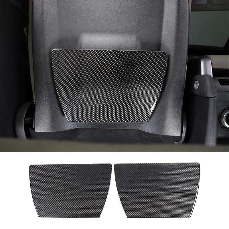 Carbon Fiber for 90 110 130 2020-2024 Seatback Panel Cover Trim Interior Accessories