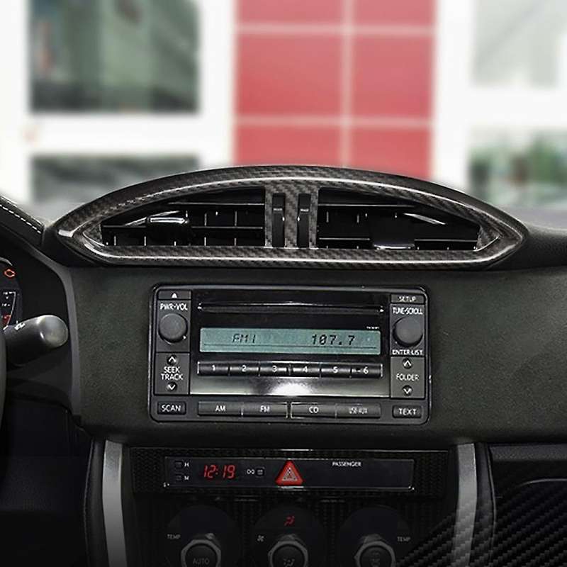 Carbon Fiber for BRZ 86 2013-2020 Interior Central Control Air Outlet Vent Cover Sticker