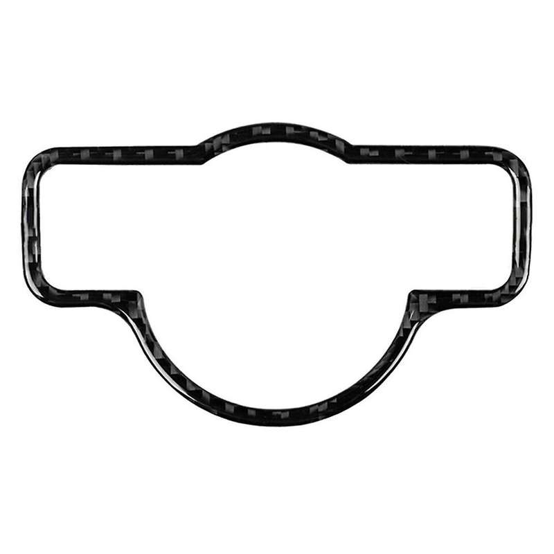 Carbon Fiber for C Class W204 Inner Headlight Switch Decorative Cover Trim