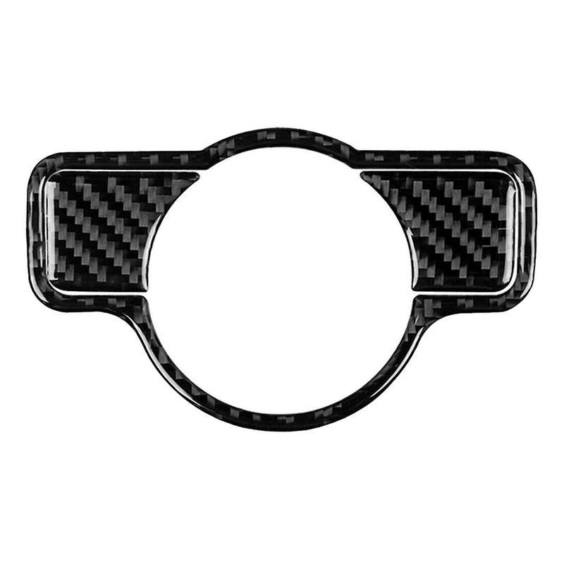 Carbon Fiber for C Class W204 Inner Headlight Switch Decorative Cover Trim