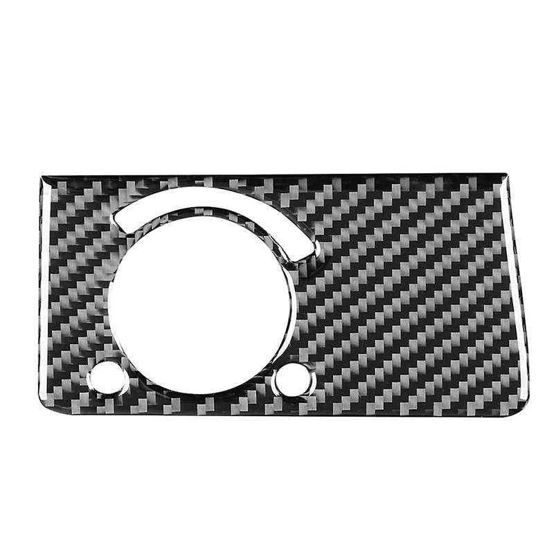 Carbon Fiber for E-Class W211 2003-2009 Headlight Switch Knob Cover Trim Interior Accessories ,B
