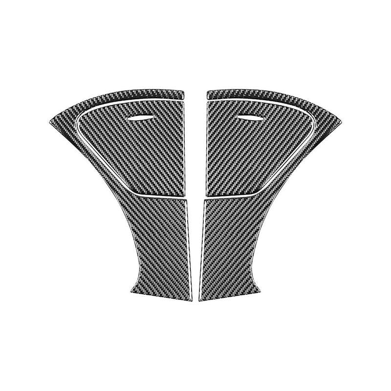 Carbon Fiber for E-Class W211 2003-2009 Rear Door Panel Cover Trim Decoration Interior Accessories