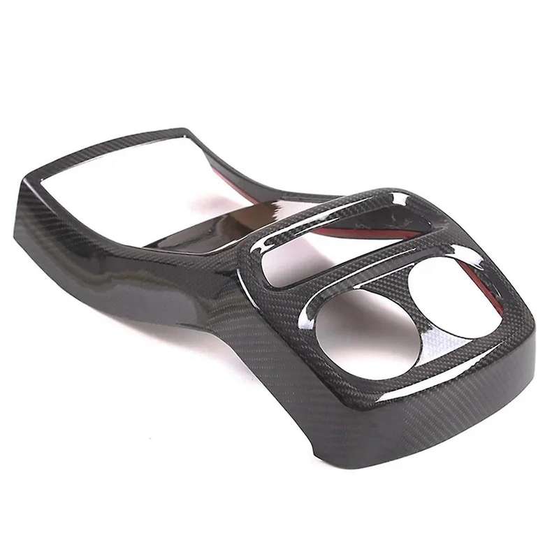 Carbon Fiber for G Class W461 W463 W464 2019-2022 Rear Air Vent Frame Cover Trim Interior Accessorie