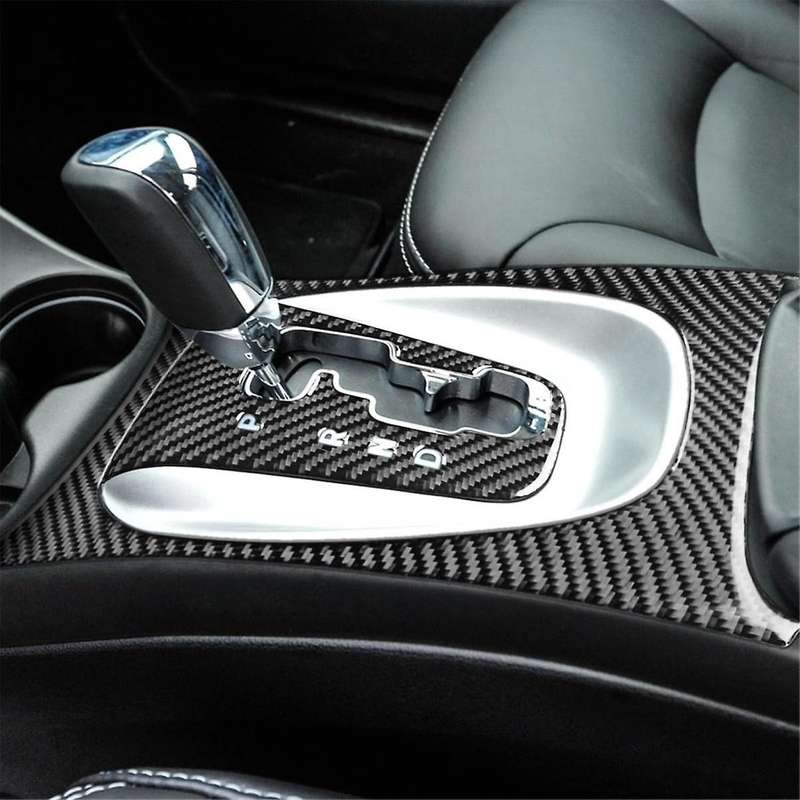 Carbon Fiber for Journey 2011-2017 Center Console Gear Shift Frame Panel Sticker Trim Interior Acces