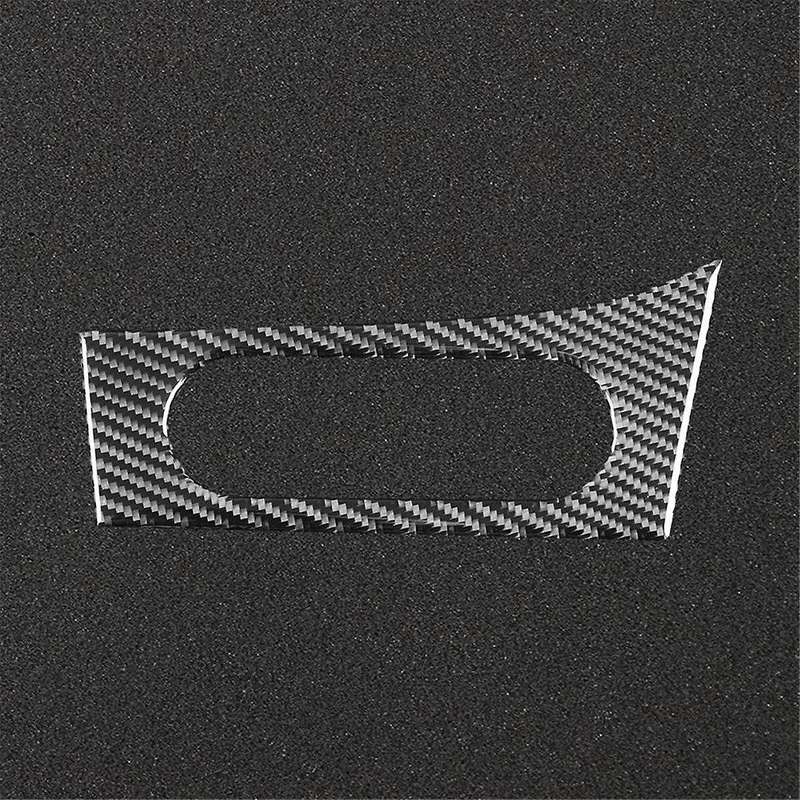 Carbon Fiber for K5 2011-2015 LHD Car Cigratte Lighter Switch Button Cover Trim Interior Accessories