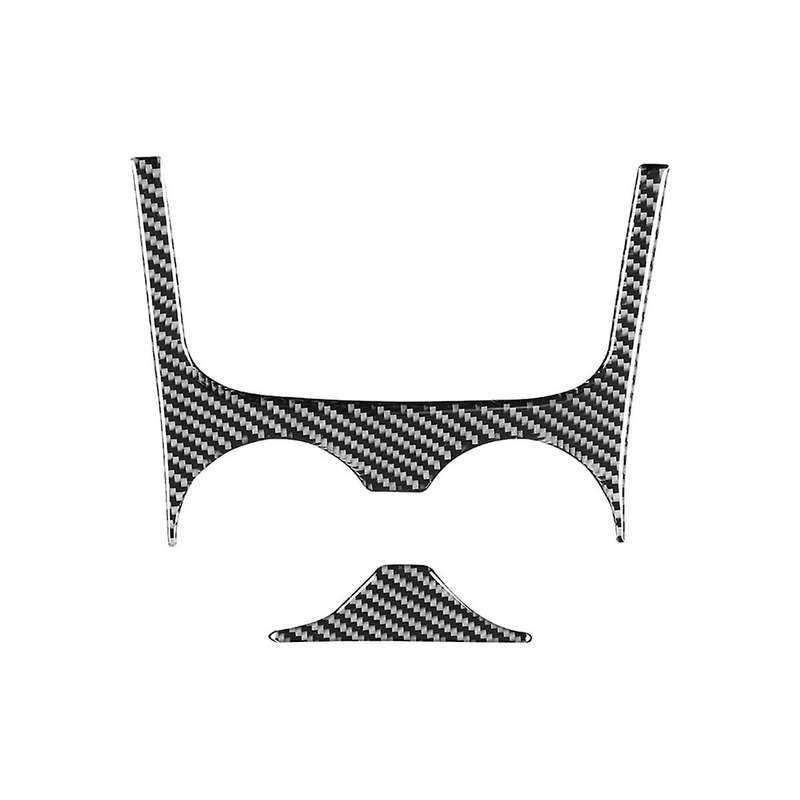 Carbon Fiber for Journey 2011-2017 Center Console Water Cup Holder Trim Frame Cover Interior Access