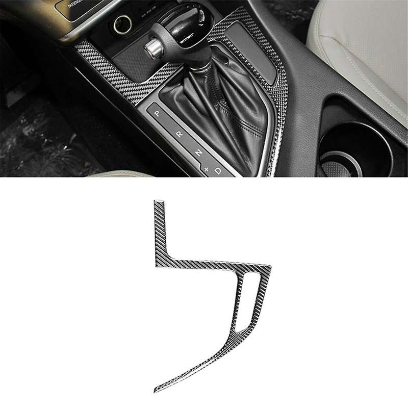 Carbon Fiber for K5 2011-2015 LHD Center Gear Shift Panel Cover Trim Interior Accessories