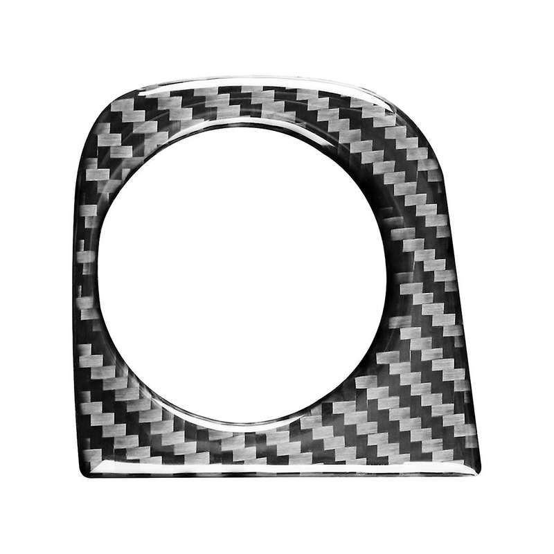 Carbon Fiber for Legacy 2010-2014 Engine Ignition Keyhole Panel Cover Trim Decal Interior Accessorie