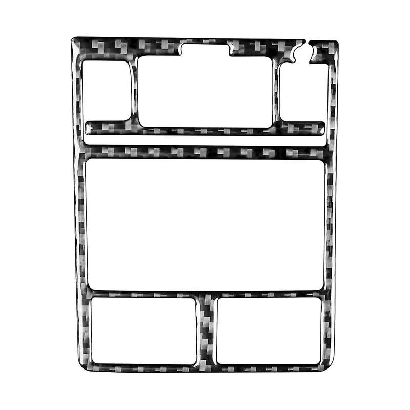 Carbon Fiber for Legacy 2010-2014 Headlight Adjustment Panel Cover Trim Decal Interior Accessories