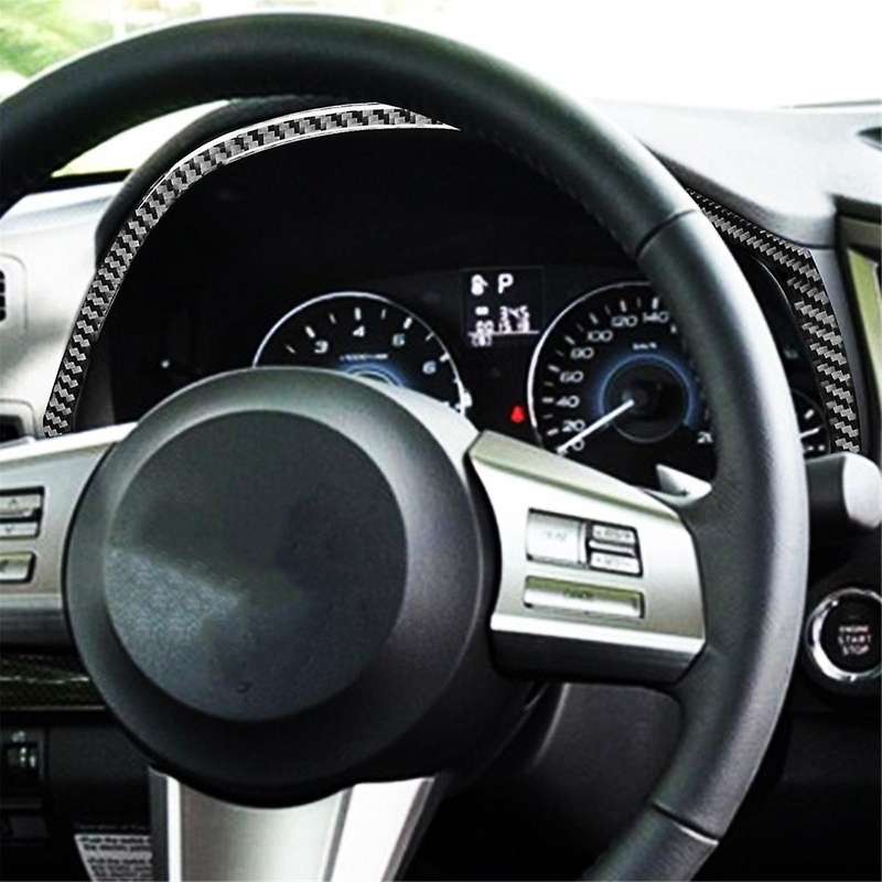 Carbon Fiber for Legacy 2010-2014 Dash Speedometer Frame Cover Trim Decal Interior Accessories