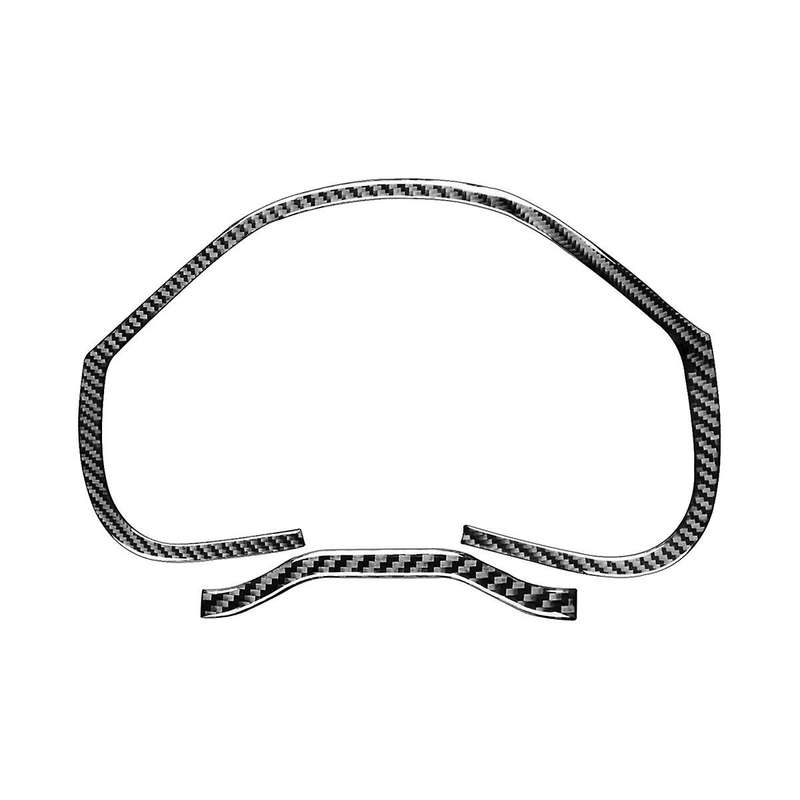 Carbon Fiber for Legacy 2010-2014 Dash Speedometer Frame Cover Trim Decal Interior Accessories