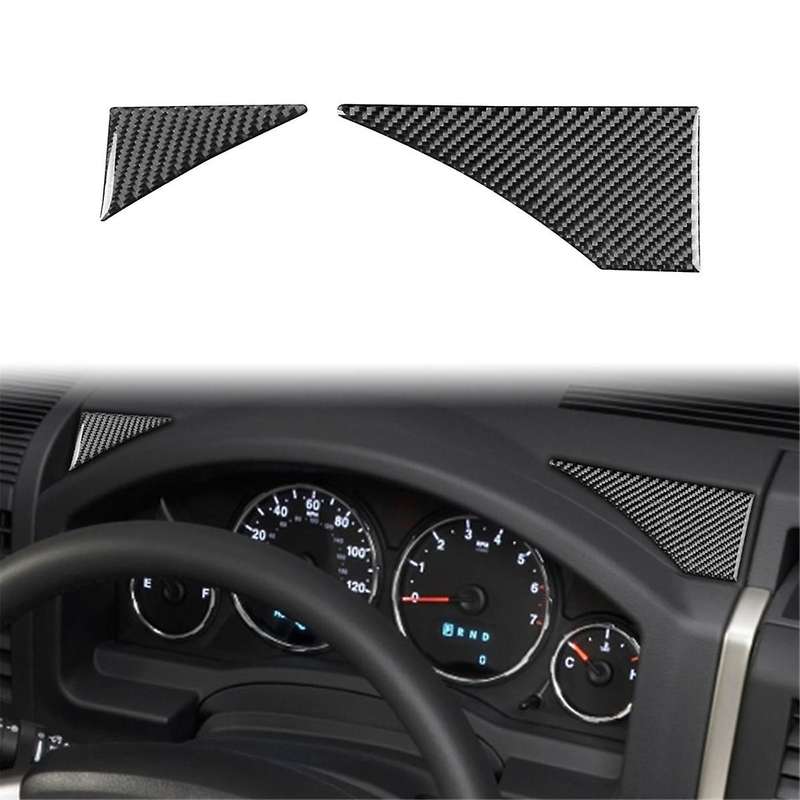 Carbon Fiber for Liberty 2008-2012 Car Dashboard Trim Cover Decoration Sticker Interior Accessories