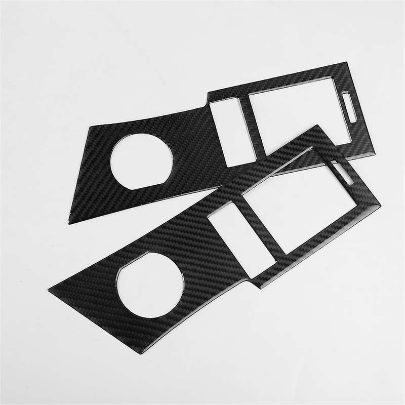 Carbon Fiber for Liberty 2008-2012 Dashboard Side Air Vent Outlet Cover Decoration Trim Interior Ac