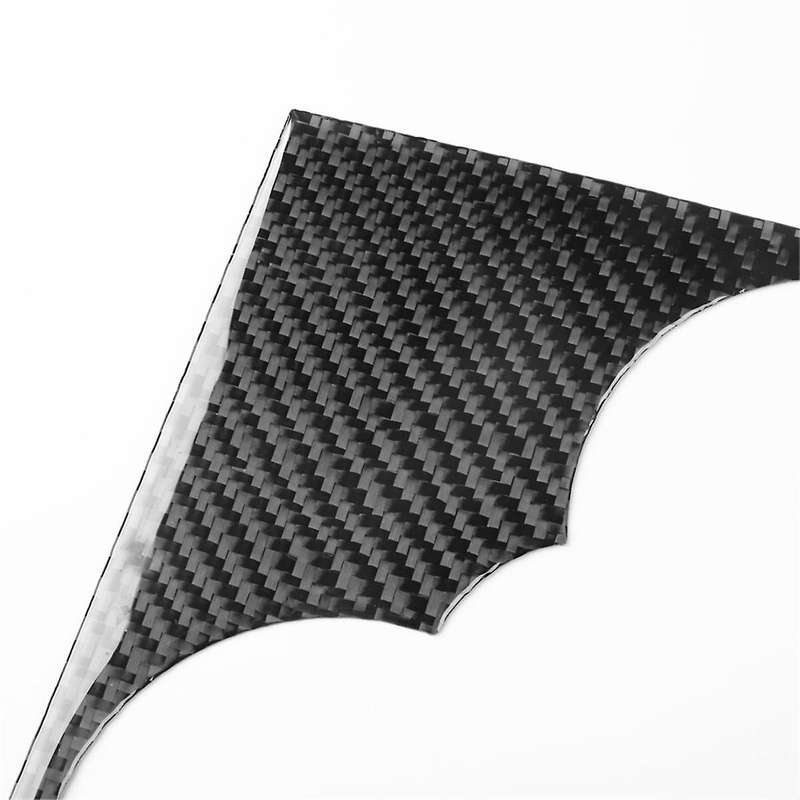 Carbon Fiber for Liberty 2008-2012 Center Console Cup Holder Cover Trim Sticker Interior Accessorie