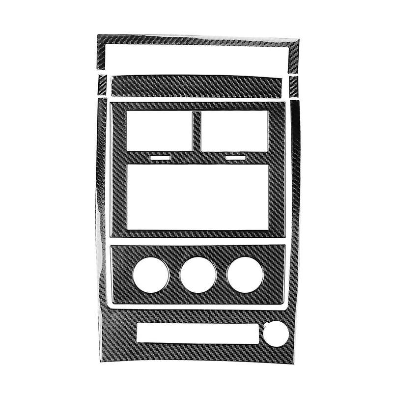 Carbon Fiber for Liberty 2008-2012 Car Center Console Panel Kit Trim Cover Decoration Sticker Interi