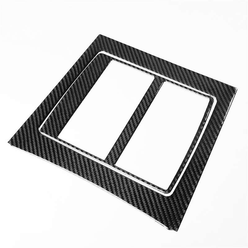 Carbon Fiber for Liberty 2008-2012 Gear Shift Panel Kit Decoration Trim Cover Decal Interior Accesso