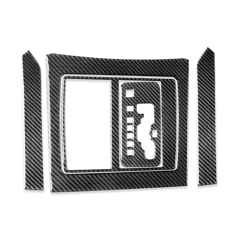 Carbon Fiber for Liberty 2008-2012 Gear Shift Panel Kit Decoration Trim Cover Decal Interior Accesso