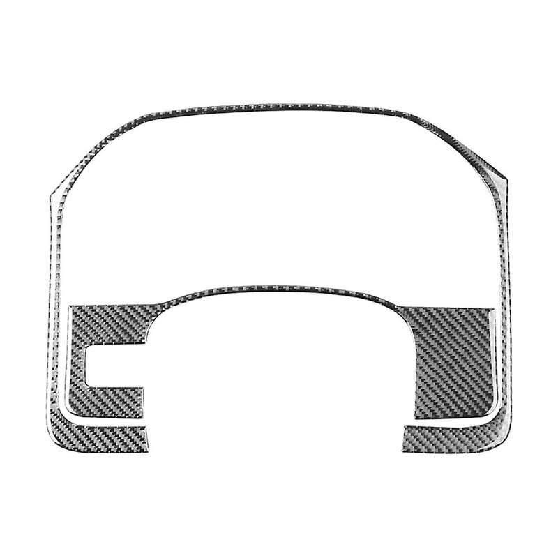 Carbon Fiber for Sirrra 1500 14-18 LHD Dashboard Speedometer Panel Cover Trim Interior Accessories