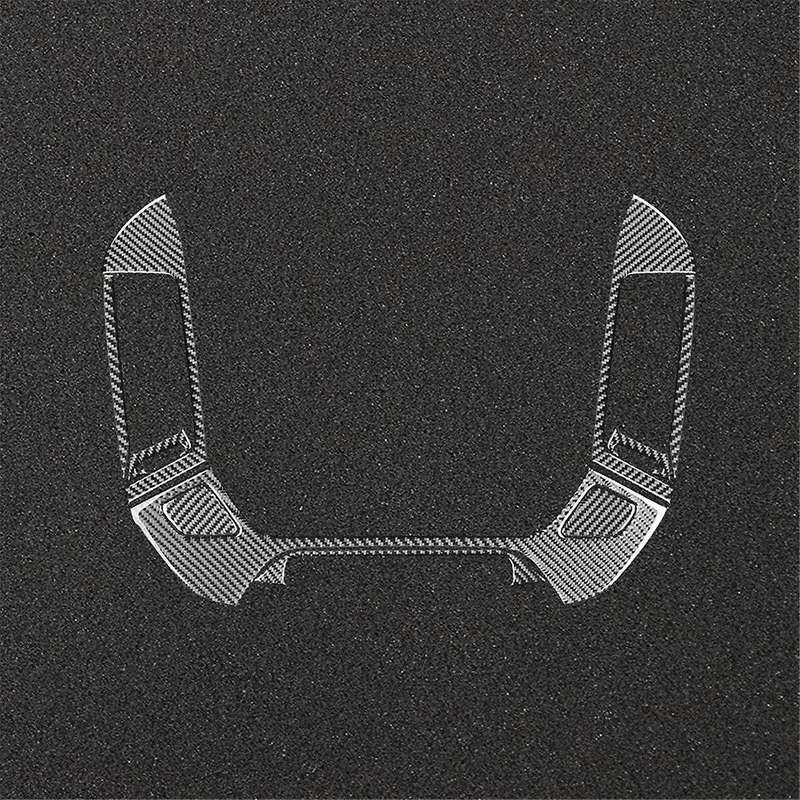 Carbon Fiber for Sirrra 1500 2014-2018 Center Console Air Vent Cover Trim Interior Accessories