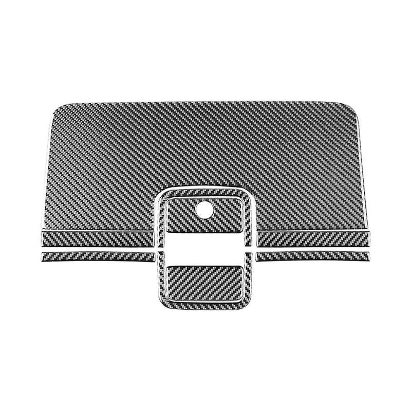 Carbon Fiber for Sirrra 1500 2014-2018 Co-Pilot Glove Storage Box Cover Trim Interior Accessories