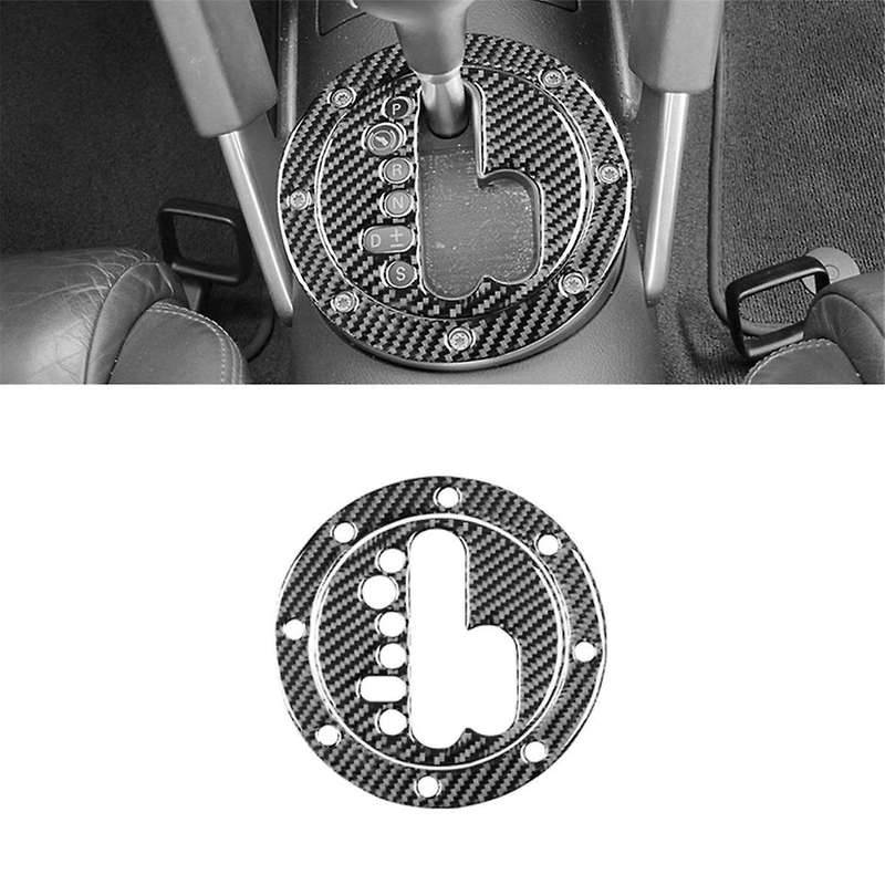 Carbon Fiber for TT 8N 2001-2006 Car Gear Shift Panel Cover Trim Decals Sticker Interior Accessorie