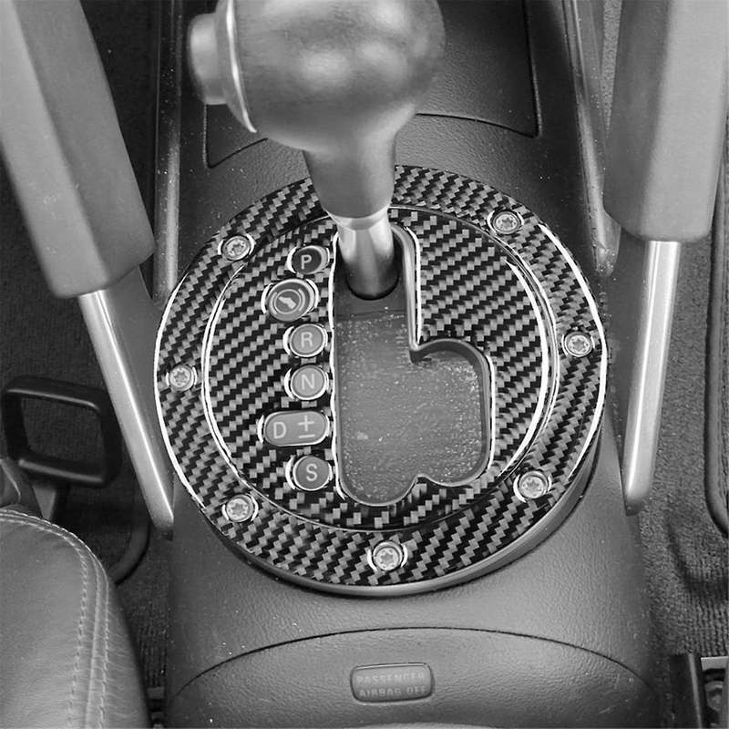 Carbon Fiber for TT 8N 2001-2006 Car Gear Shift Panel Cover Trim Decals Sticker Interior Accessorie