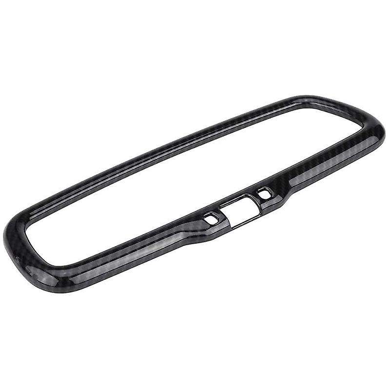 Carbon Fiber for Stelvio 201-2018 Abs Car Interior Rearview Mirror Frame Trim Accessories