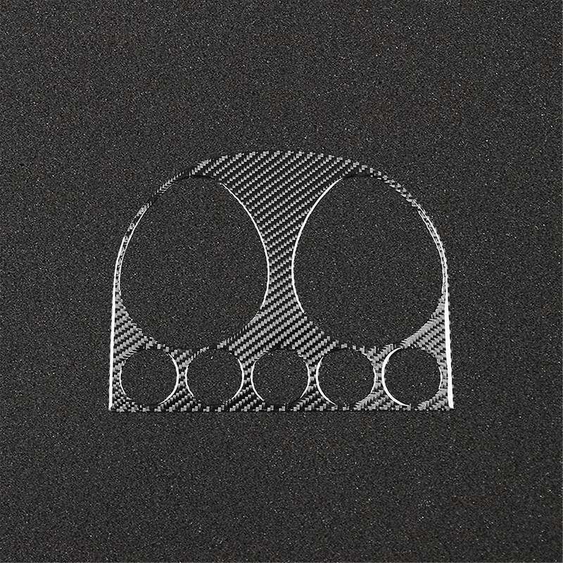 Carbon Fiber for TT 8N 2001-2006 Central Control Air Vent Cover Trim Decals Sticker Interior Accesso