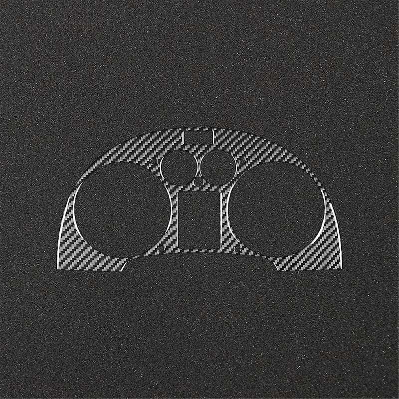 Carbon Fiber for TT 8N 2001-2006 Dashboard Cover Instrument Panel Trim Sticker Interior Accessories