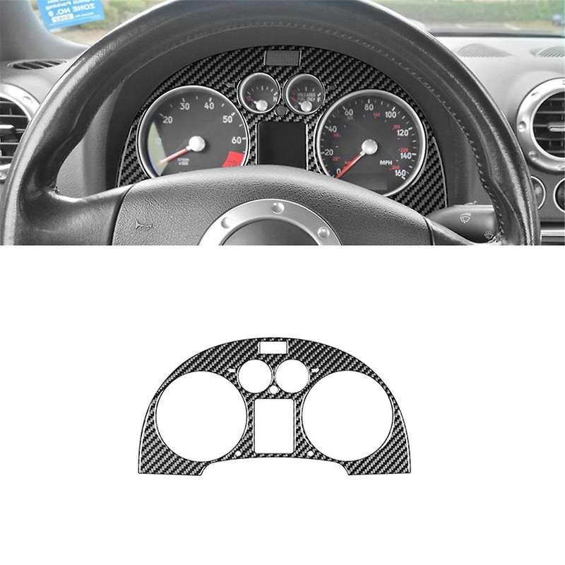 Carbon Fiber for TT 8N 2001-2006 Dashboard Cover Instrument Panel Trim Sticker Interior Accessories