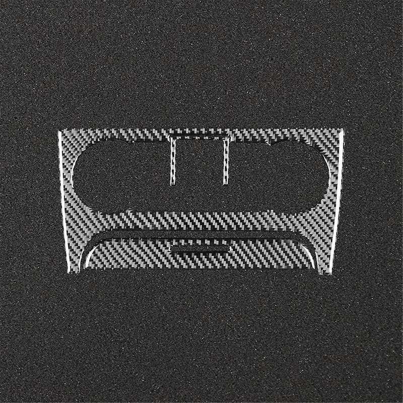 Carbon Fiber for TT 8N 2001-2006 Center Console Air Conditioning Switch Cover Trim Interior Accessor