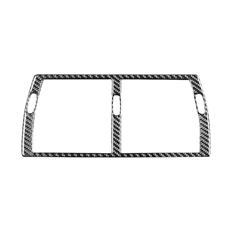 Carbon Fiber for X5 E53 2000-2006 Center Console Air Conditioner Vent Cover Kit Trim Interior Access