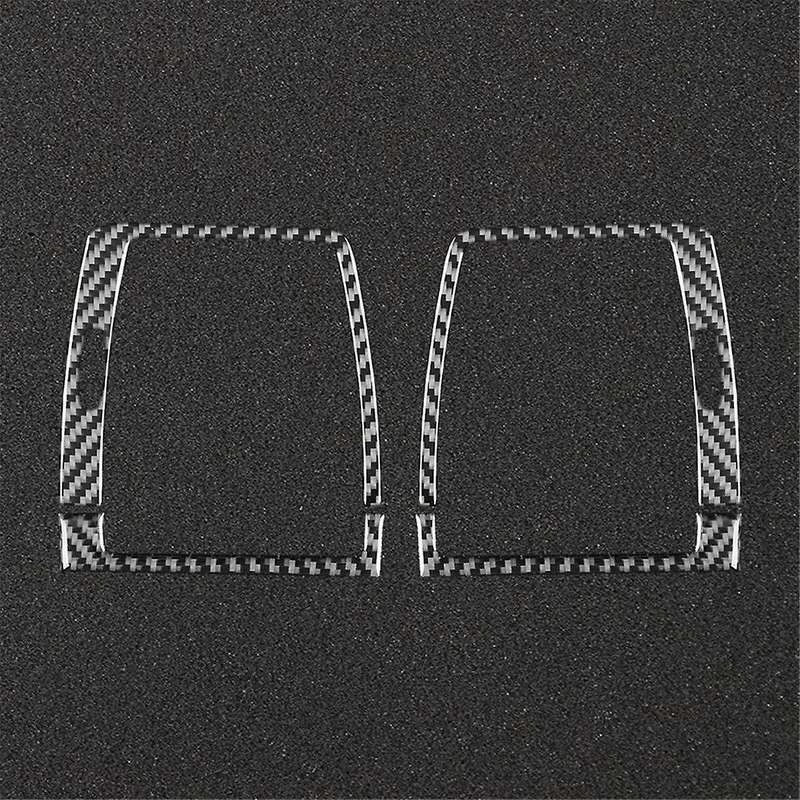 Carbon Fiber for X5 E53 2000-2006 Center Console Air Conditioner Vent Cover Kit Trim Interior Access