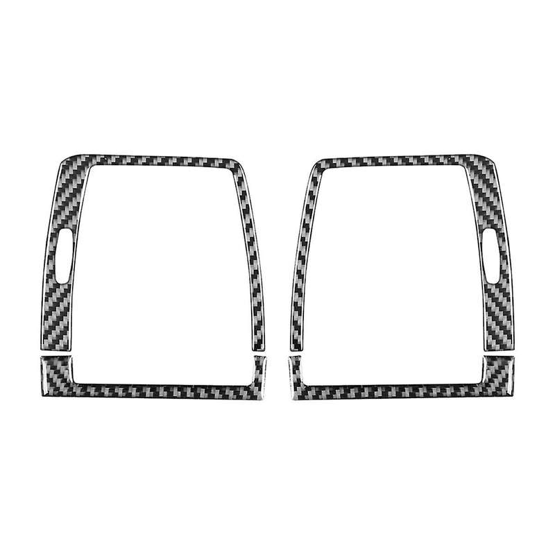 Carbon Fiber for X5 E53 2000-2006 Center Console Air Conditioner Vent Cover Kit Trim Interior Access