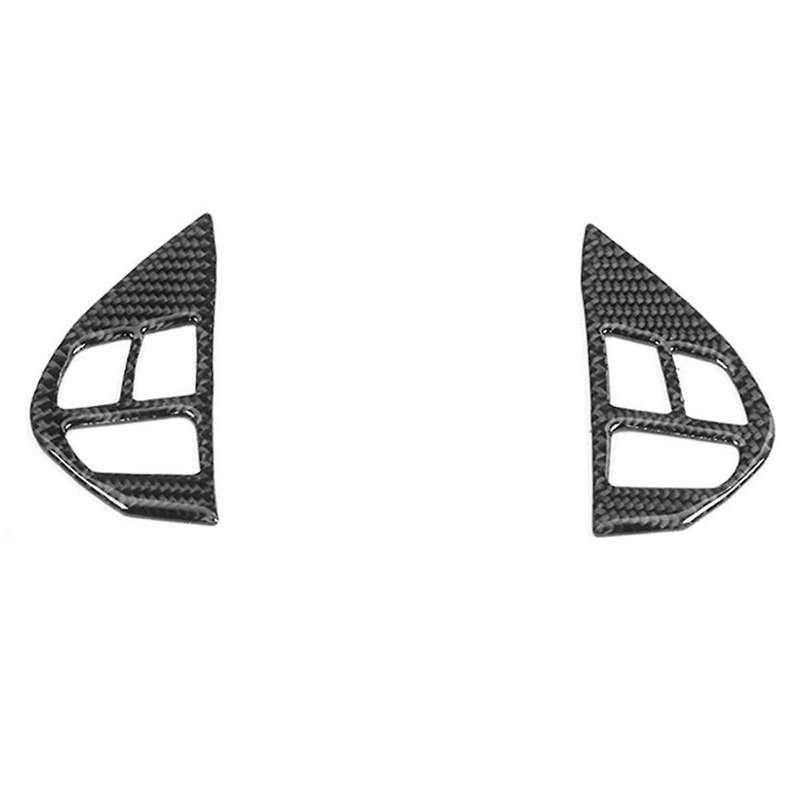 Carbon Fiber for X MR 2008-2013 Interior Trim Car Steering Wheel Button Accent Sticker Cover