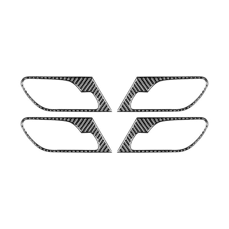 Carbon Fiber for X5 E53 2000-2006 Car Door Handle Panel Cover Trim Interior Accessories