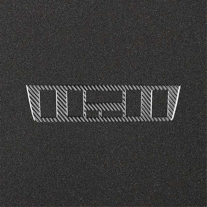 Carbon Fiber for X5 E53 2000-2006 Central Control Air Conditioner Adjustment Button Trim Interior Ac