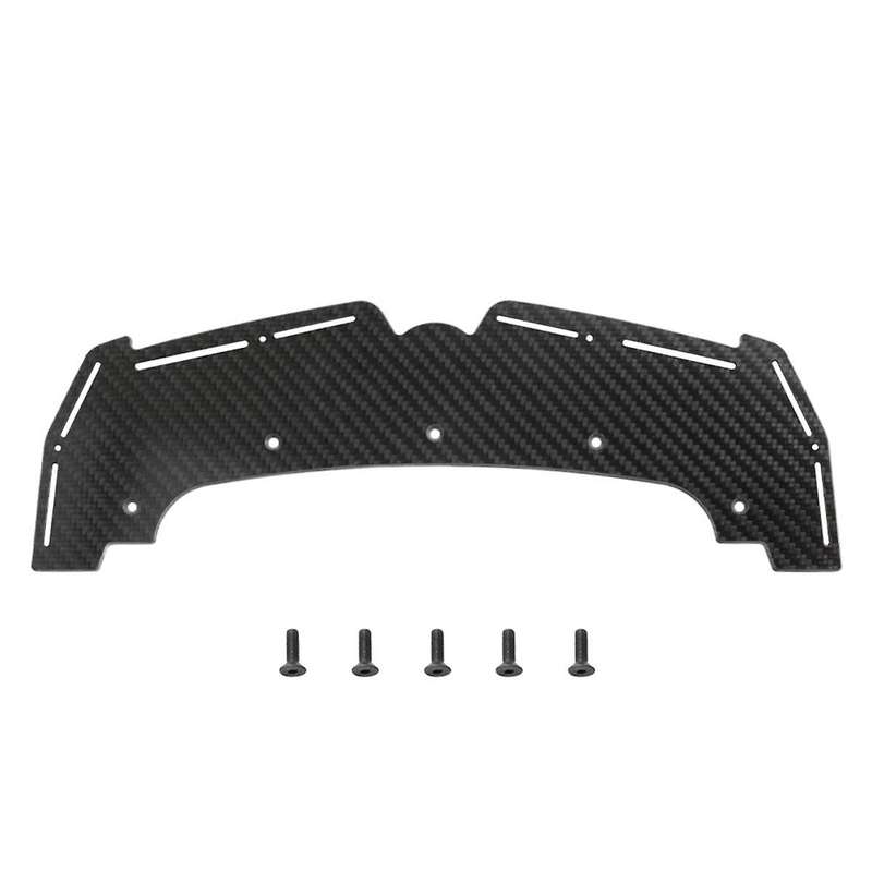 Carbon Fiber Front Bumper Chassis Skid Plate Lower Guard for 1/7 ARRMA LIMITLESS F1 Car