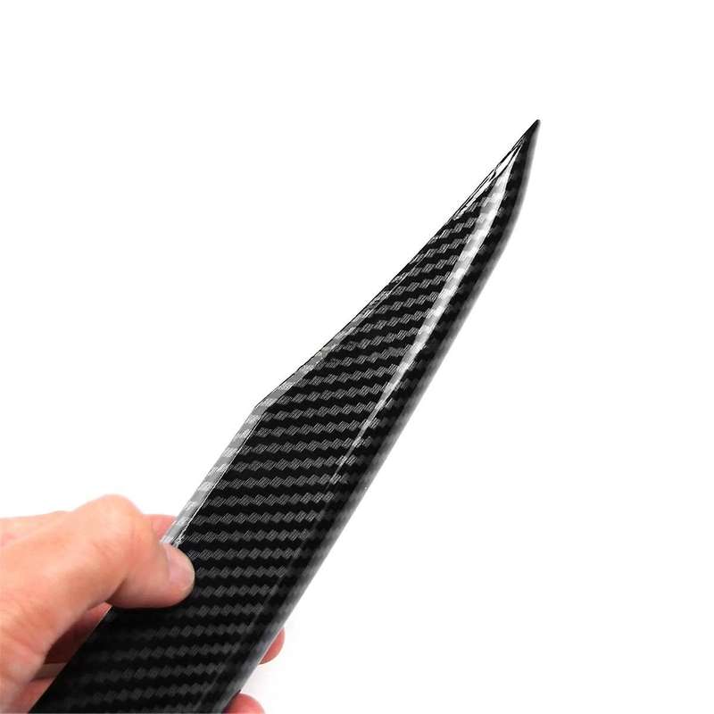 Carbon Fiber Front & Rear Fog Light Trims for Hatchback 2020 2021