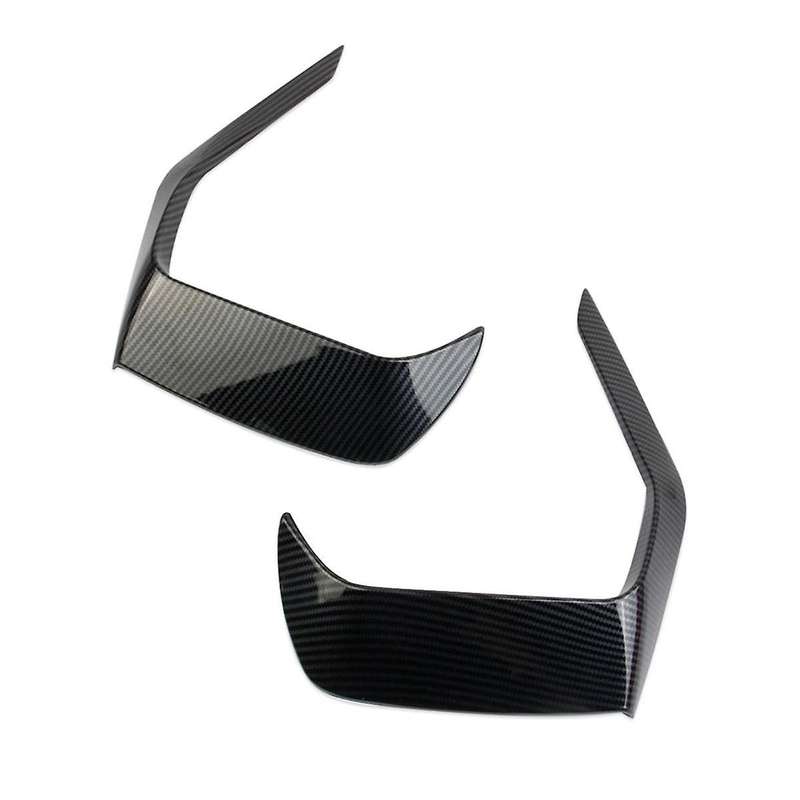 Carbon Fiber Front Bumper Grille Cover Trim Accessories for 2024 GT/GT Premium