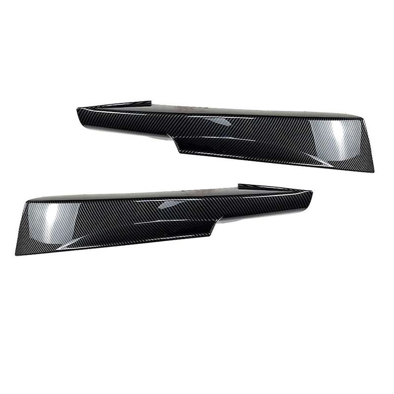 Carbon Fiber Front Bumper Lip Cover Lower Protector Splitter Spoiler for E90 320i 330i 09-12