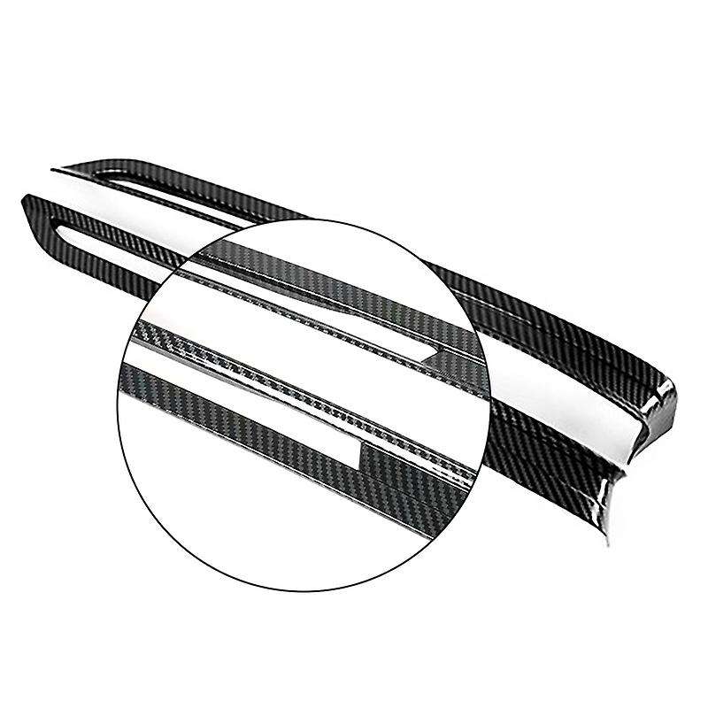 Carbon Fiber Front Bumper Fog Light Lamp Frame Cover Trim for -30 2020 2021