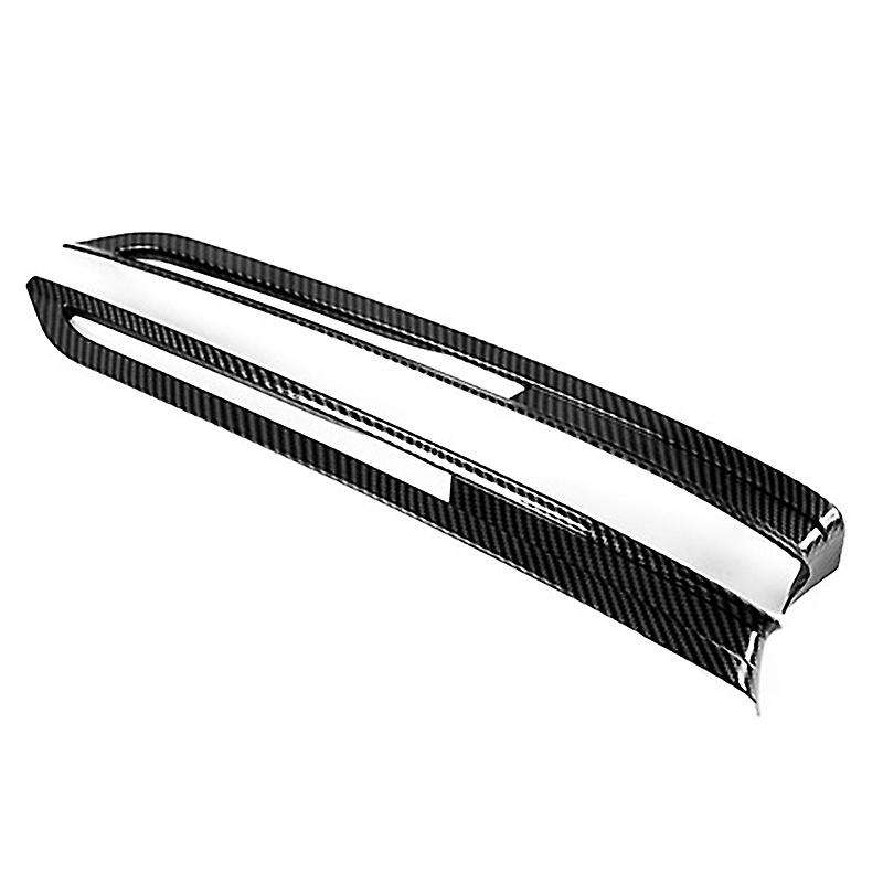Carbon Fiber Front Bumper Fog Light Lamp Frame Cover Trim for -30 2020 2021