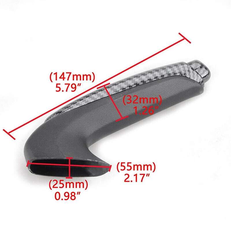 Carbon Fiber Front Hand Brake Trim Cover for 2006 2007 2008 2009 2010 2011 Interior Accessories