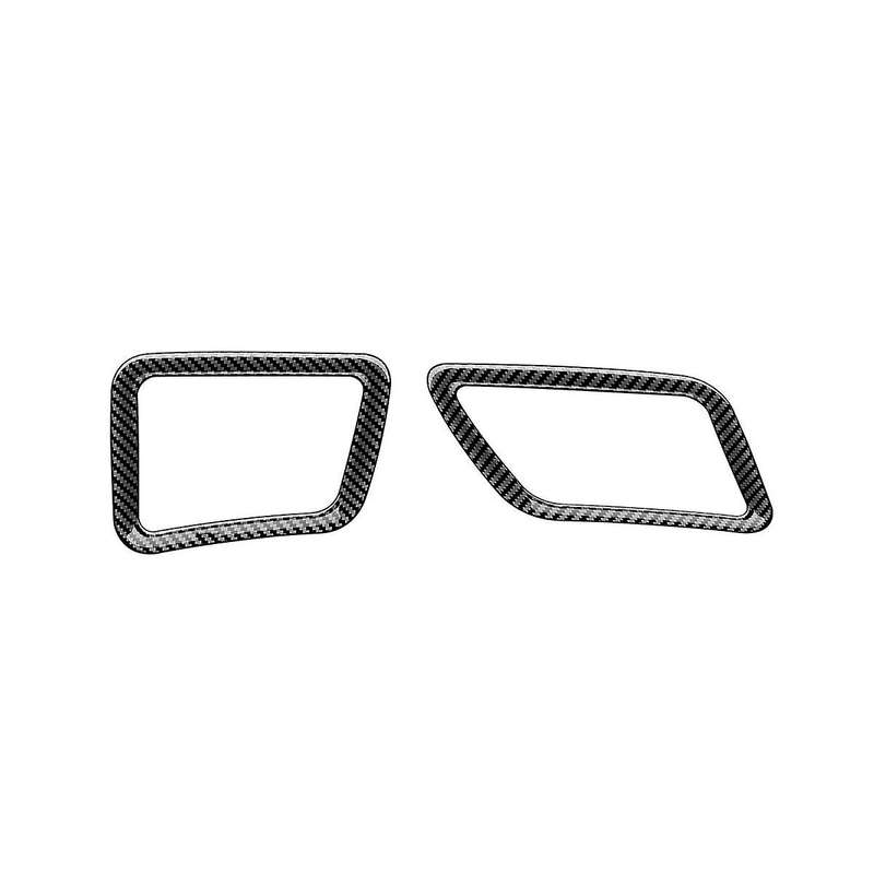 Carbon Fiber Front Dashboard Trim Cover Frame Sticker for Prius 60 Series 2022-2023 2Pcs