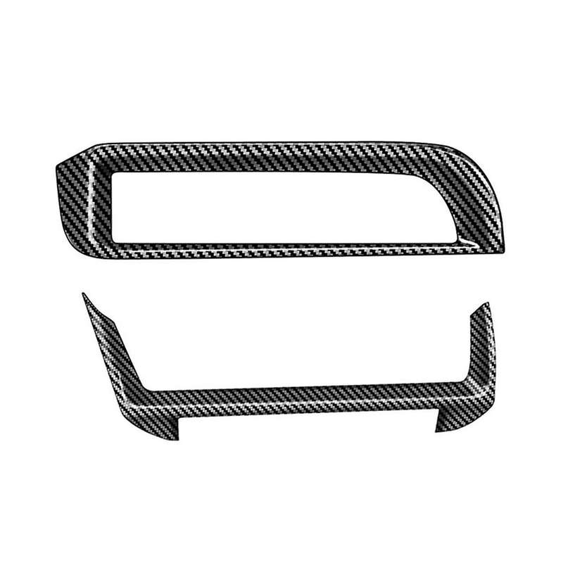 Carbon Fiber Front Dashboard Side Air Outlet Left Right Air Outlet Accessories for Prius 60 Series