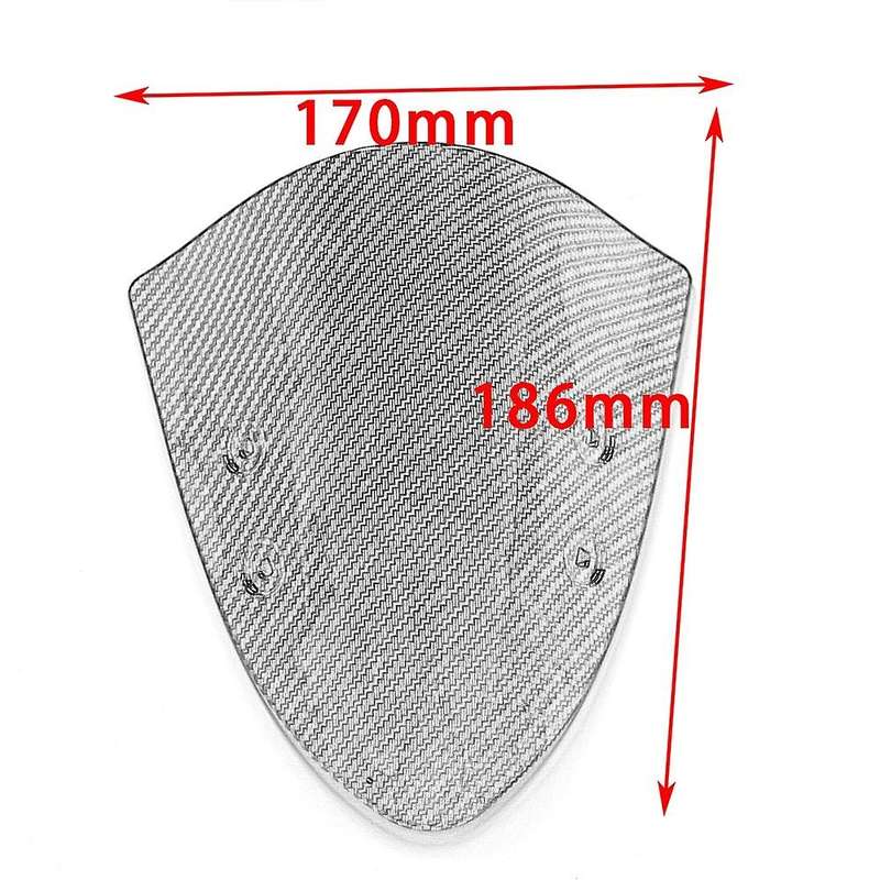 Carbon Fiber Front Windshield WindScreen Wind Deflector for ER-6N ER6N 2012-2014